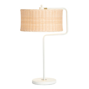 Wickertown Table Lamp CVAZER110 Crestview Collection