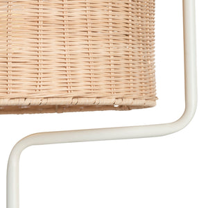 Wickertown Table Lamp CVAZER110 Crestview Collection