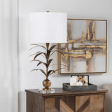 Mandalay Stylized Palm Fronds Table Lamp CVAZER115 Crestview Collection