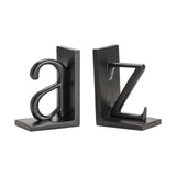 A to Z Bookend Pair CVBB2P149 Crestview Collection