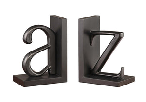 A to Z Bookend Pair CVBB2P149 Crestview Collection