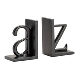 A to Z Bookend Pair CVBB2P149 Crestview Collection