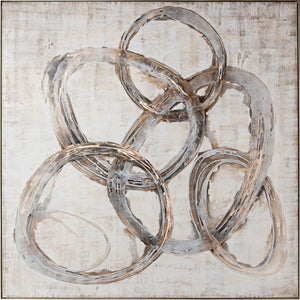 Concentric Circles Wall Art CVBZWF057 Crestview Collection