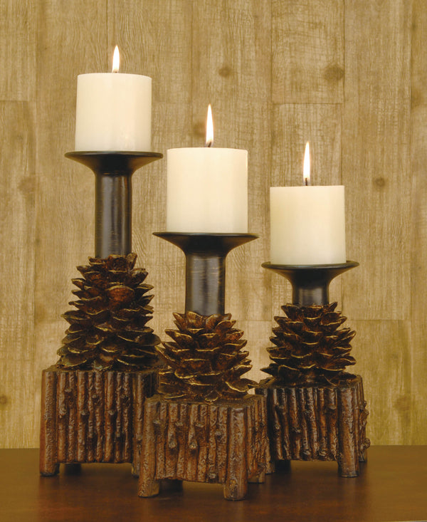 Pinola Candleholders CVCHD694 Crestview Collection