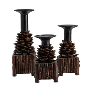 Pinola Candleholders CVCHD694 Crestview Collection