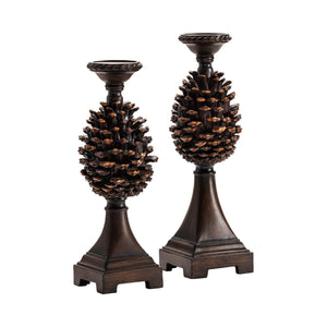 Pine Bluff Candleholders CVCHE345 Crestview Collection
