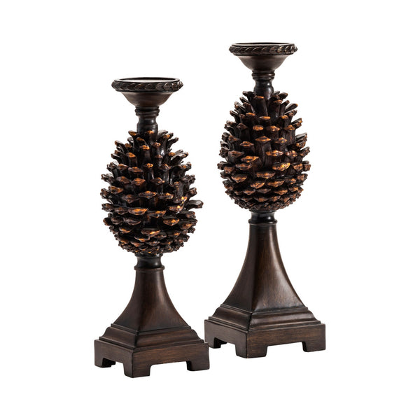 Pine Bluff Candleholders CVCHE345 Crestview Collection