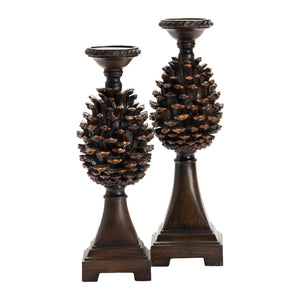 Pine Bluff Candleholders CVCHE345 Crestview Collection