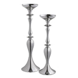 Carson Silver Candleholders