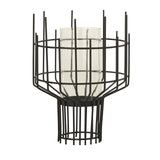 Large Brynn Industrial Modern Wire Candle Holder CVCZHN013L Crestview Collection