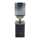Gregory Hurricane on Textured Plinth Base CVCZHN025L Crestview Collection