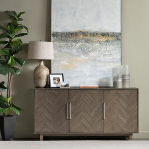 Ellery Metallic smoke hurricane Globes CVCZHN045M Crestview Collection