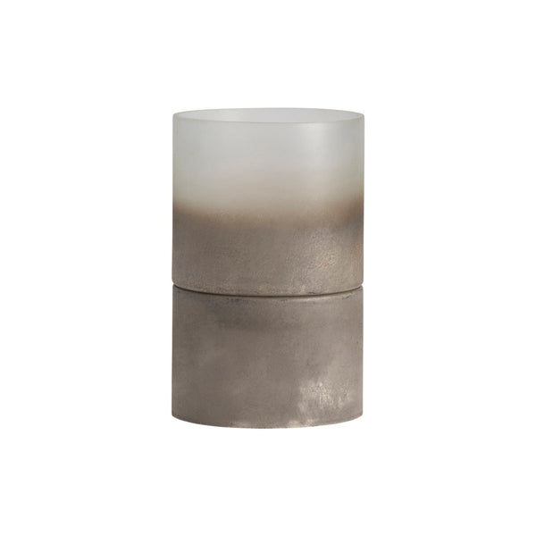 Ellery Metallic smoke hurricane Globes CVCZHN045S Crestview Collection