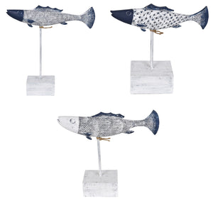 Antique Fish Statues CVDEP790 Crestview Collection