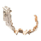 Willow Two-toned Sculptural Leaf I CVDZEN003 Crestview Collection
