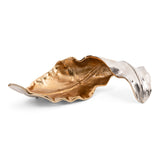 Willow Two-toned Sculptural Leaf I CVDZEN004 Crestview Collection