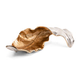 Willow Two-toned Sculptural Leaf I CVDZEN004 Crestview Collection