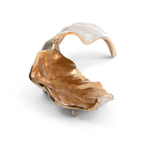 Willow Two-toned Sculptural Leaf I CVDZEN004 Crestview Collection