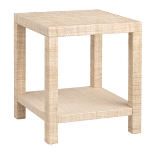 Providence Rafia End Table CVFDR1008 Crestview Collection