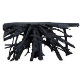 Batu Black Teak Root Console Table CVFDR1018 Crestview Collection