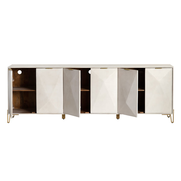 Teagan Six-Door Sideboard CVFNR4522 CVFNR4522 Crestview Collection