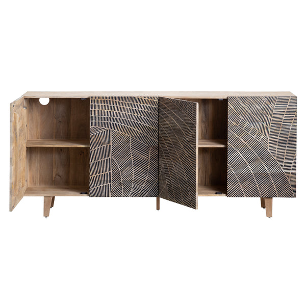 Zambia Four-Door Sideboard CVFNR4551 Crestview Collection