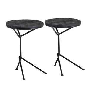 Obsidian Accent Tables CVFNR4565 Crestview Collection