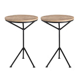 S/2 Hartford Accent Tables CVFNR4566 Crestview Collection