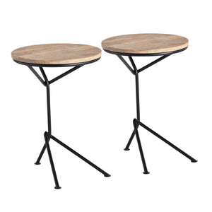 S/2 Hartford Accent Tables CVFNR4566 Crestview Collection