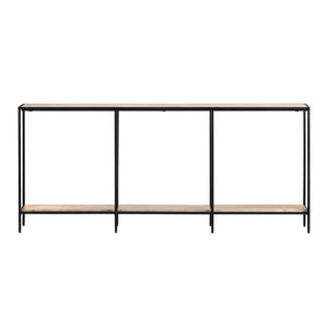 Crosby Travertine Console Table CVFNR4595 Crestview Collection