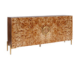 Safari Bone Inlay Sideboard CVFNR4597 Crestview Collection