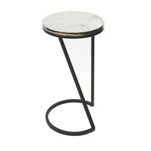 Sullivan Silver Pyrite Accent Table CVFNR4598 Crestview Collection