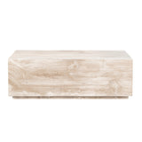 Palermo Travertine Cocktail Table CVFNR4640 Crestview Collection