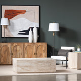 Palermo Travertine Cocktail Table CVFNR4640 Crestview Collection