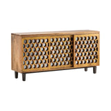 Bengal Manor Honeycomb Sideboard CVFNR475 Crestview Collection