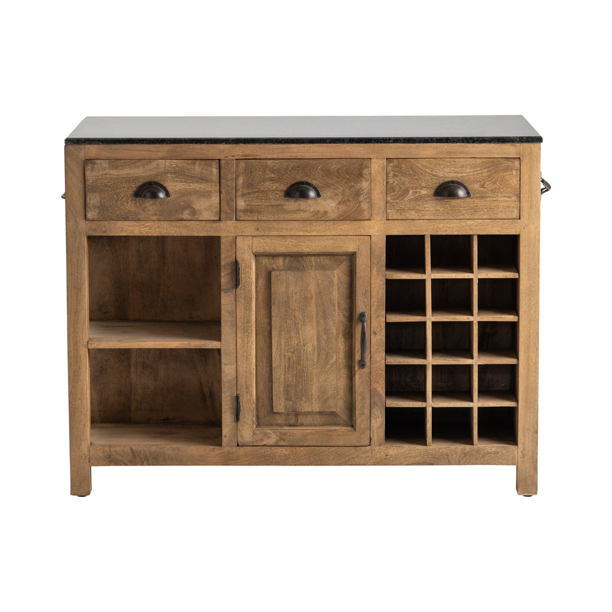 Crestview Collection Bengal Manor Kitchen Island Bar Cabinet