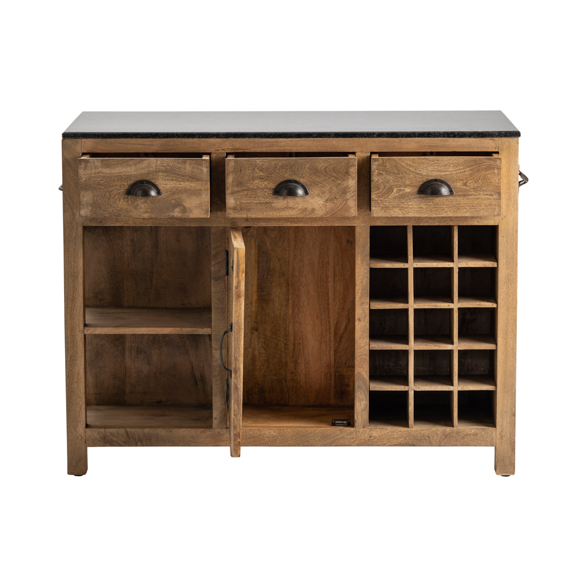 Crestview Collection Bengal Manor Kitchen Island Bar Cabinet - Thumbnail 5