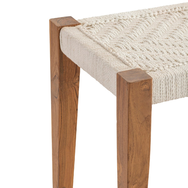 Jute Bench CVFNR695 Crestview Collection