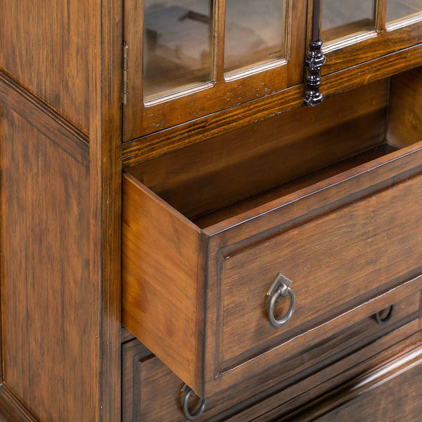 Rutherford Curio Cabinet CVFVR8005 Crestview Collection