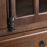 Rutherford Curio Cabinet CVFVR8005 Crestview Collection