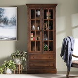 Rutherford Curio Cabinet CVFVR8005 Crestview Collection