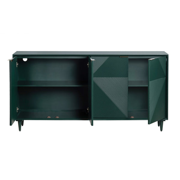 Evergreen Four Door Sideboard CVFVR8416 Crestview Collection
