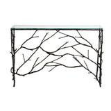 Twigs Cast Metal Console Table CVFZNR004 Crestview Collection