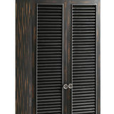Wilmington Louvered Door Tall Cabinet CVFZR1271 Crestview Collection
