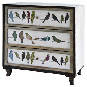 Birds on a Wire Chest CVFZR1921 Crestview Collection