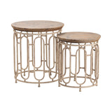 Allyson Accent Table Set CVFZR2275 Crestview Collection