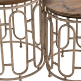 Allyson Accent Table Set CVFZR2275 Crestview Collection