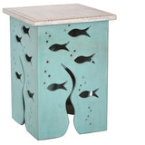 Seafoam Accent Table