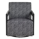 Serengetti Swivel Accent Chair CVFZR5138 Crestview Collection