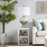 Silver Coral Table Lamp CVIDA044 Crestview Collection